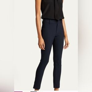 Vince High Waist Cigarette Pant - Coastal Blue / Navy, Size 8